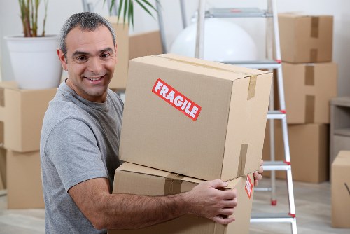 Van loading support for a local Maidavale home move