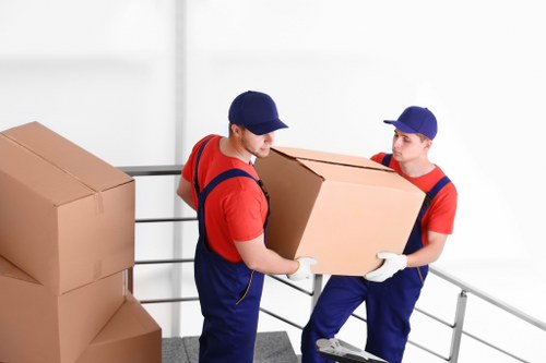Careful packing and wrapping of household items for Maidavale house removals