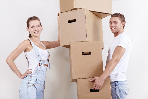 Professional Maidavale self storage environment with organized units